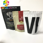 Reusable Gusseted Stand Up Pouch Kemasan Plastik Biodegradable Valve Coffee Bags