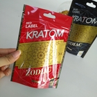 Food Grade Ziplock Kantong Plastik Kemasan Stand Up Kratom Bags Untuk Powder / Pill
