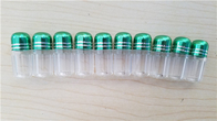 Botol plastik bening, Pil botol Bottless Rhino wadah tutup logam berwarna-warni untuk kartu 3D