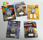 PP 3D Printing Plastik Blister Card Kemasan Ukuran Normal Untuk Rhino 69 Pills