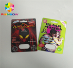 Kemasan Kartu Blister Kustom Alien Powder Rhino 3d Paper Pills Capsule Pack