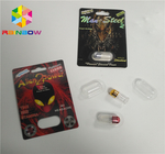 Kemasan Kartu Blister Kustom Alien Powder Rhino 3d Paper Pills Capsule Pack