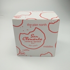Bahan Kertas Food Grade Kotak Penyimpanan Karton Ukuran Disesuaikan Desain Kue Pengantin