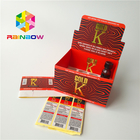 CMYK Color Packaging Paper Box Iklan E Liquid Karton Counter Top Display