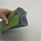Aluminium Foil Bawah Gusset Bags Anti Bocor Pencetakan Logo Ziplock Packaging