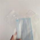 Tas Kemasan Kantong Plastik CPE Daur Ulang Transparan Untuk Elektronik / Kain