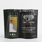 Biodegradable Stand Up Coffee Kantong Pelangsing Matcha Pencetakan Kantong Teh Hijau