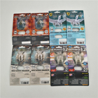 3D Rhino PET PP PVC 3d Blister Packing Card Untuk Kapsul