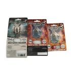 3D Rhino PET PP PVC 3d Blister Packing Card Untuk Kapsul