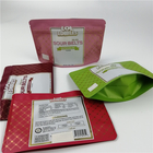 Sour belt metallic color print Aluminium Foil Bags Untuk Produk Spices Powder Weed Herb Cbd