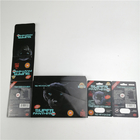 Hot Sale Rhino 99500K Male Enhancement Pills Packaging 3d Blister Cards Kotak Kertas Display 24ct