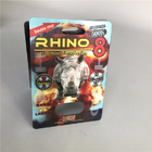 12mm Cap 3D Extreme Rhino 8 500K Blister Insert Card SGS