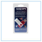 Colorful PVC USB Blister Card Packaging Untuk Tunggal USB Packing