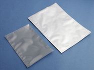 Plain Perak Tiga Side Seal Aluminium Foil Pouch Kecil untuk Produk Elektronik