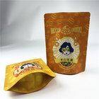 Dicetak Snack Protein Bar Popcorn Mylar Ziplock Bags Paket Makanan Plastik 250g