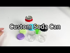 Disesuaikan 90ml & 135ml Plastik PET Food Packaging Jar dengan Opsi Sticker