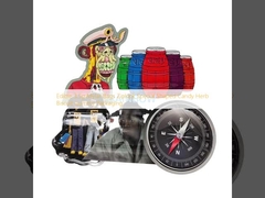 Kantong Mylar 3.5g yang Dapat Dimakan Ziplock Permen Berbentuk Khusus Herbal Biskuit Gummy Kemasan