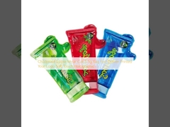 Childproof Edible Mylar Cali 3.5g Bag Fast Delivery Diterbitkan Logo Anda Soft Touch Holographic