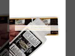 Stiker Vinyl Perekat PVC Kertas PVC Tahan Air UV Hologram Cetak Label Gulungan Perekat Mandiri Label Kemasan