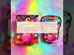 Kotak dan Kantong Holografik 3.5 Set Kemasan Mylar Dapat Ditutup Kembali 3.5g Kantong Potong Mati Mylar yang Dapat Dimakan Dengan Kotak Sereal Tampilan