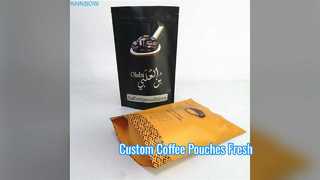 Tas Kopi Custom Ziplock Stand Up Pouch 250g 500g 1kg
