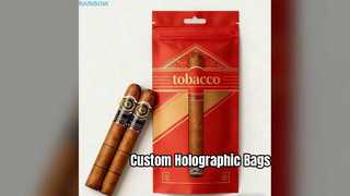 Tas Mylar Holografik Kustom untuk Merek Anda