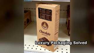 Folder Kemasan Biodegradable Mewah Kustom