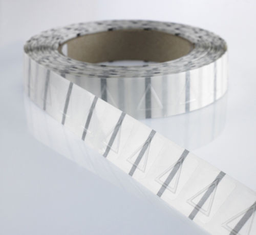 Didaur Ulang Segitiga Jelas Menyusut Lengan Label Peringatan Taktil Untuk Tunanetra / Stiker