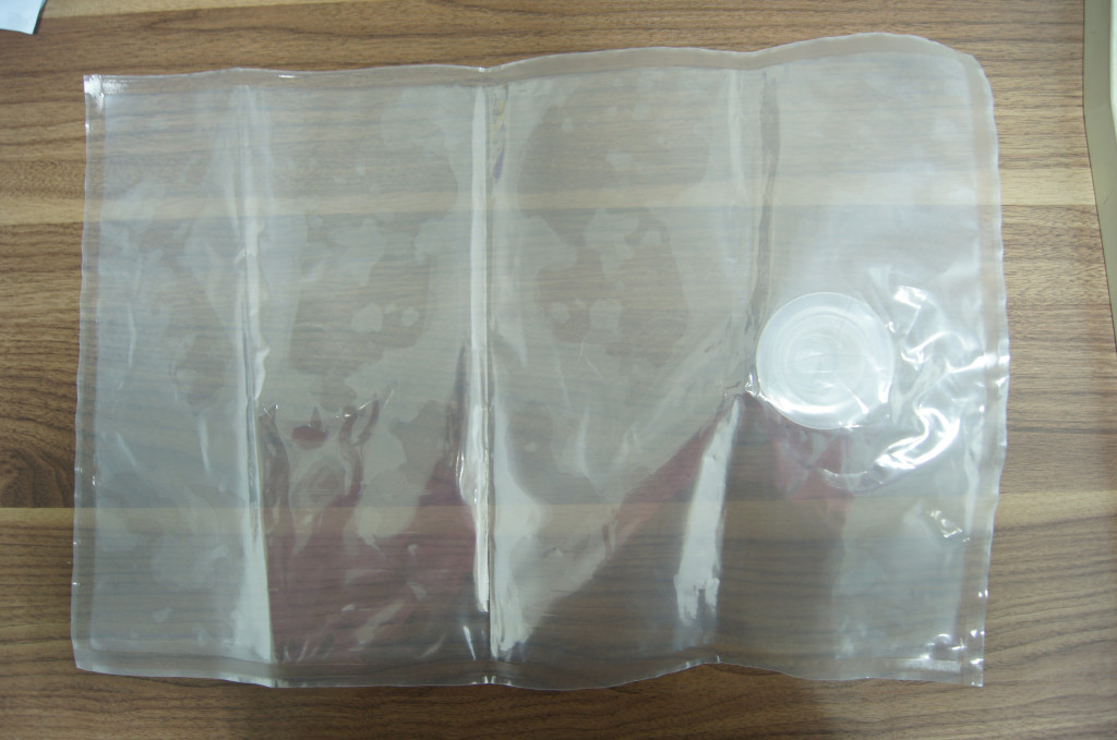 Polos Panas Menolak 3 - Side Food Vacuum Seal Bags Dengan Degassing Valve