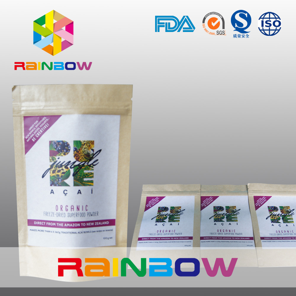 Stand Up Custom Paper Bags