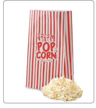 Top Disesuaikan Brown Kraft Paper Bags Top Terbuka untuk Snack
