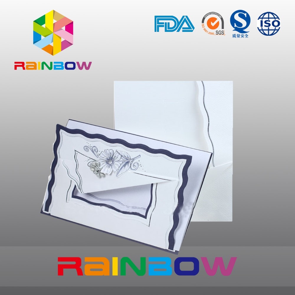 Kartu Seni Kertas Khusus untuk Undangan Ucapan / Pernikahan Natal