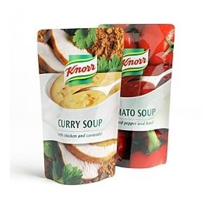 Kemasan Kantong Makanan Standing Mandiri Untuk Sup Gulai / Tas Sup Gulai Tahan Air