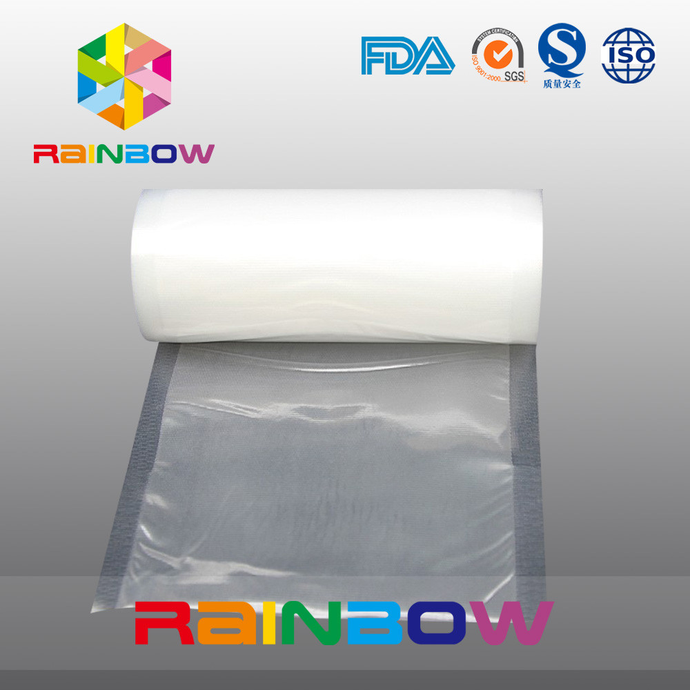 Kantong segel vakum makanan penghalang tinggi / tas saluran penyimpanan vakum makanan bertekstur