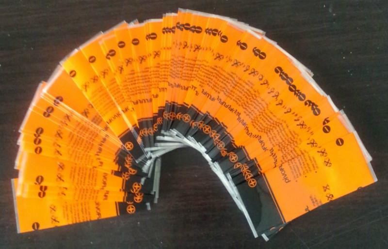 Industri Minuman Dicetak Mengecilkan Lengan Label Plastik Shrink Label Untuk Bentuk Bottole