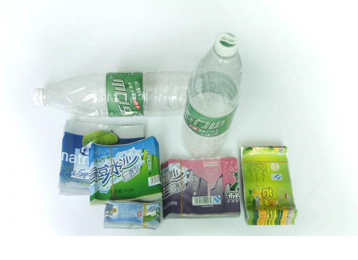 Plastik Dicetak Shrink Lengan Kemasan Yogurt Plastik Shrink Label