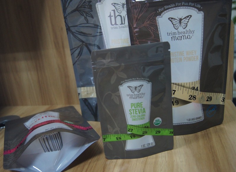 PET / PE Berbeda Rasa Gula Doypack Kantong Plastik Kemasan Dengan Zipper