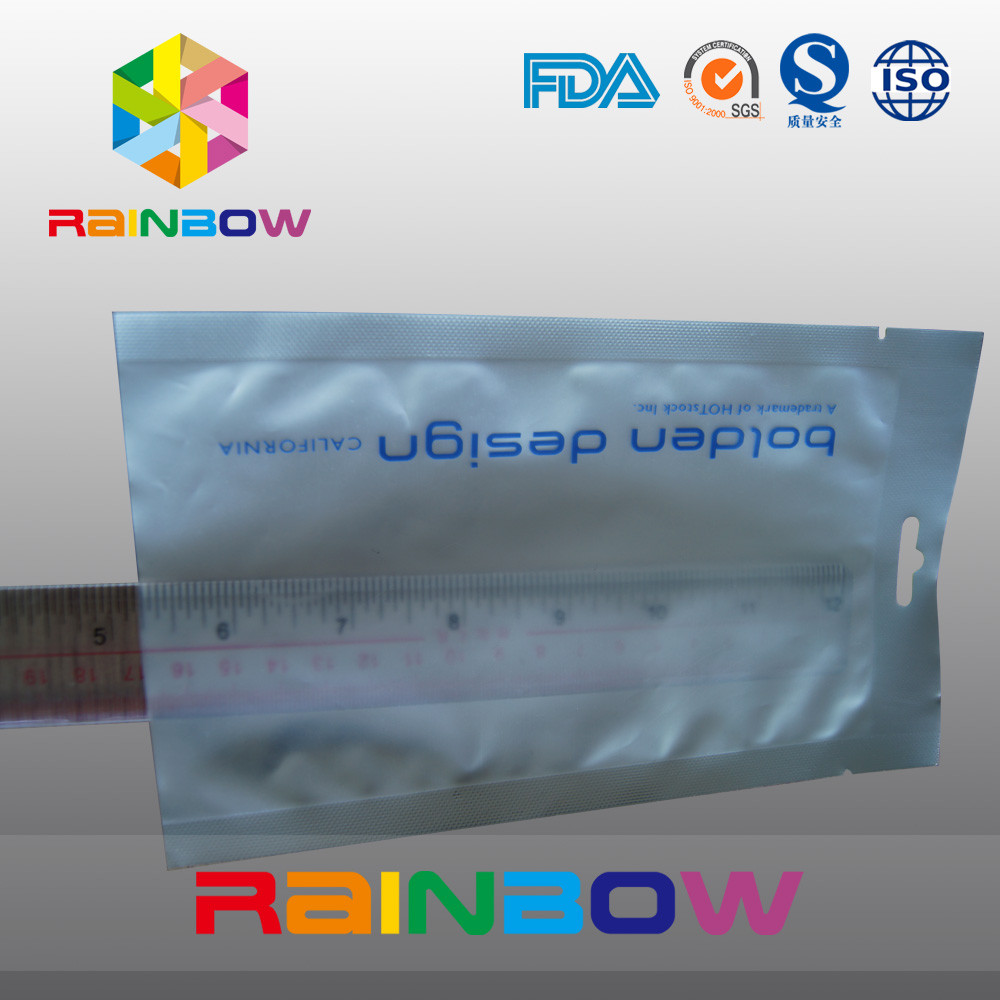 Warna Putih ESD Shielding Anti Static Zipper Bag Dengan Hang Hole Digunakan Untuk Elektron