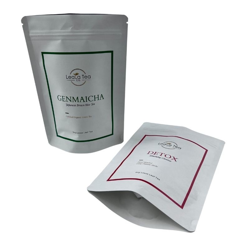 Custom Printing Stand Up Pouch Packaging Body Scrub Aluminium Foil Ziplock Bag