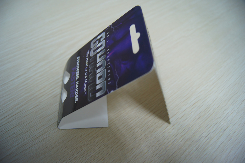 Fashional Paper Stamping Blister Card Packaging Untuk Sex Pill / Caspsule