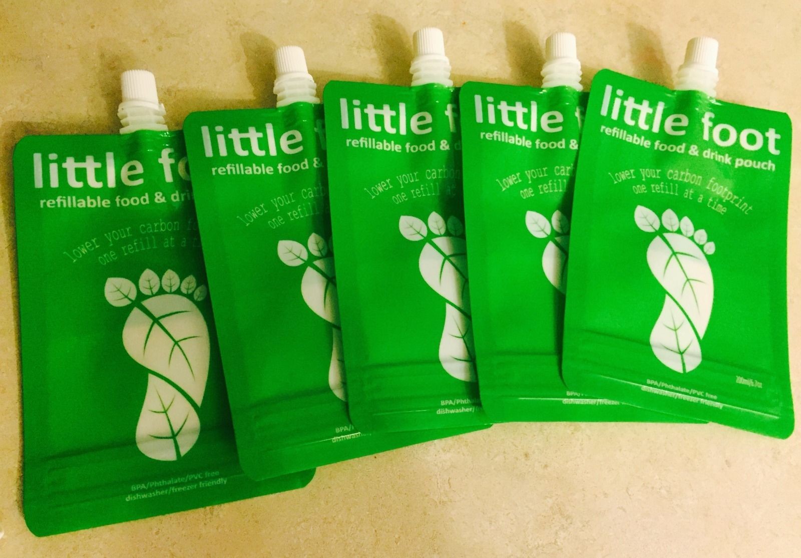 Berbagai Ukuran Stand up Spout Pouch Reusable untuk Suplemen