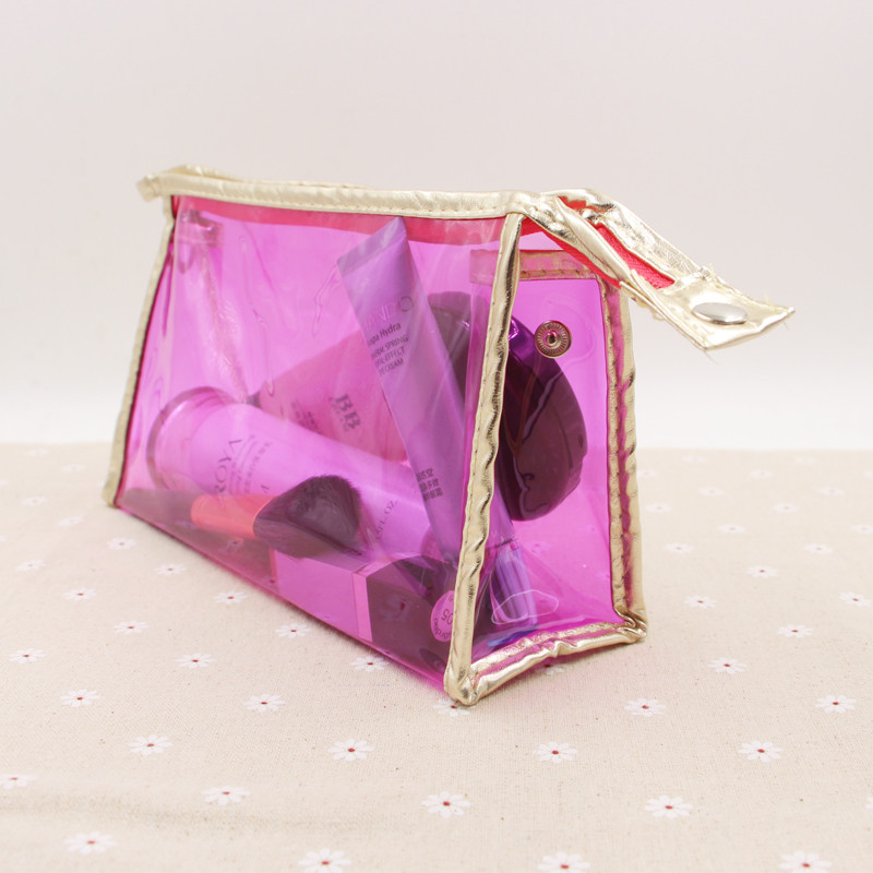 Flat Bottom Bag Matte Finish Aluminium Foil Kantung Kosmetik Carry Bag