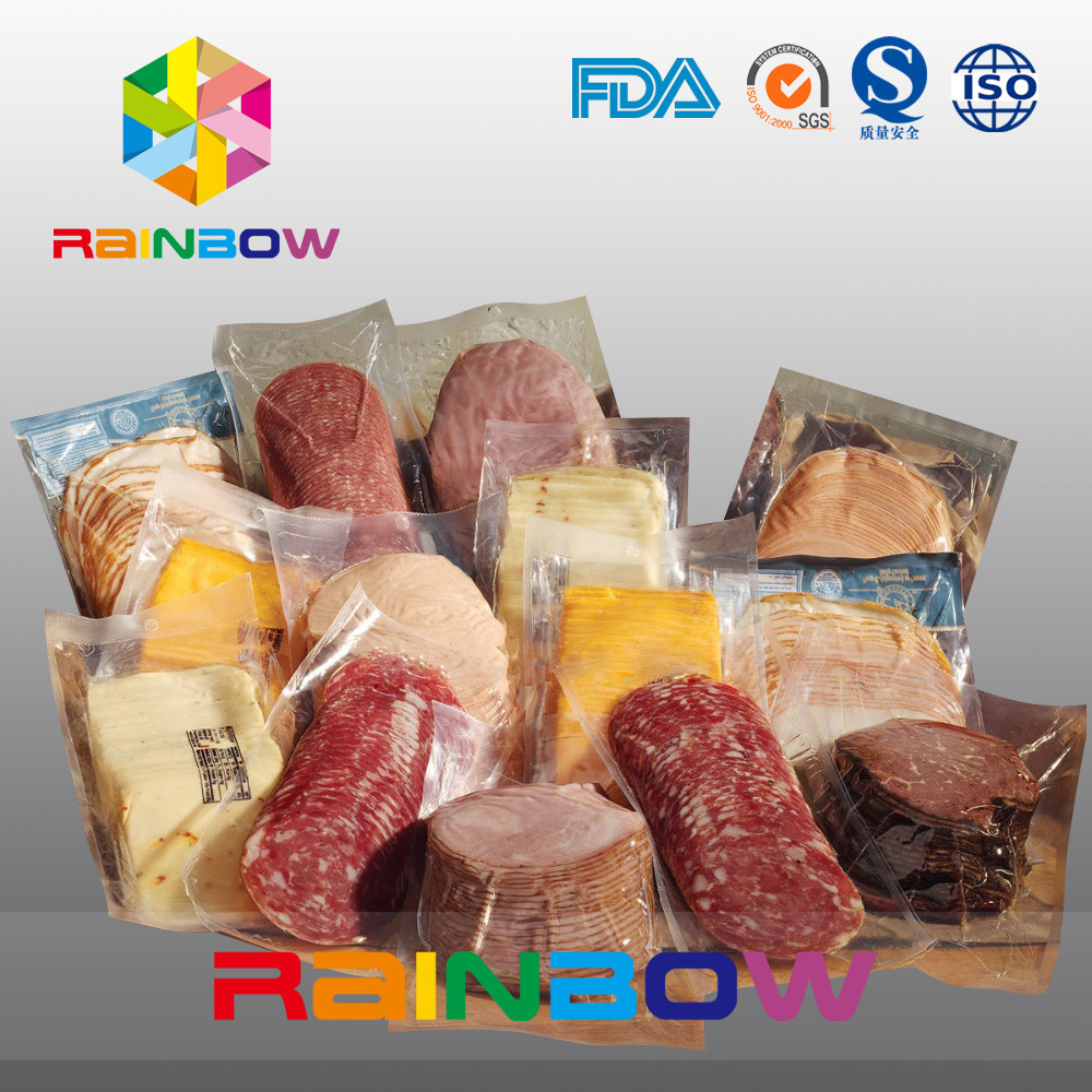 Kelas makanan Co-Extrusion Vacuum Bag / Embrossed Vacuum Sealer Bags