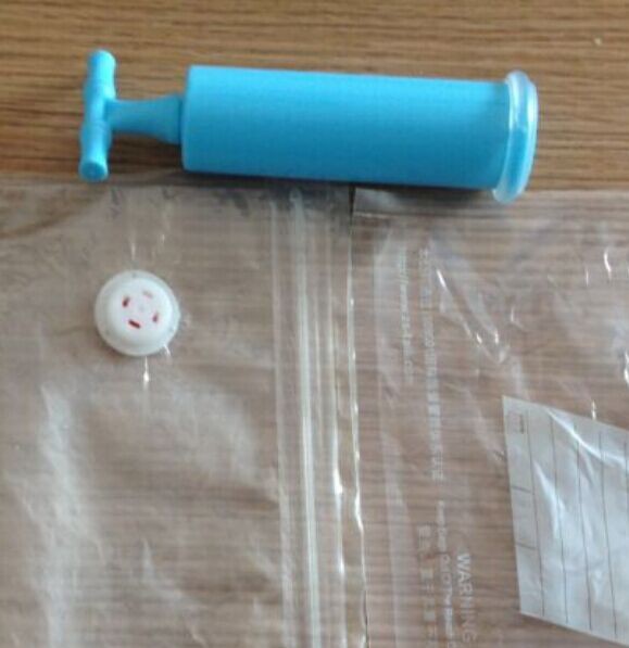 Food Grade NY PE Clear Vacuum Seal Food Packaging Bag Dengan Pompa Udara