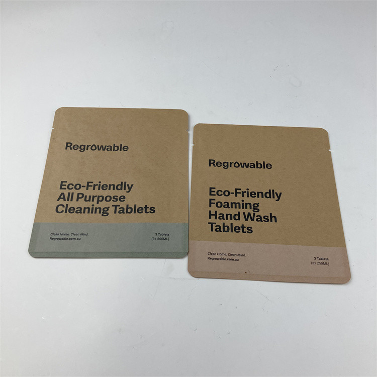 Digital Printing Kantong Kertas Kompos Ramah Lingkungan Food Grade Untuk Camilan Permen