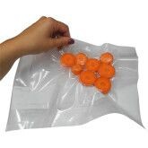 Clear Food Saver Rolls Food Vacuum Seal Bags Dengan Printing Gravure