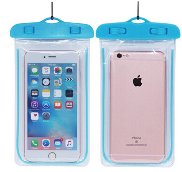 Kustom Kantong Plastik Kemasan PVC Waterproof Phone Pouch Bag
