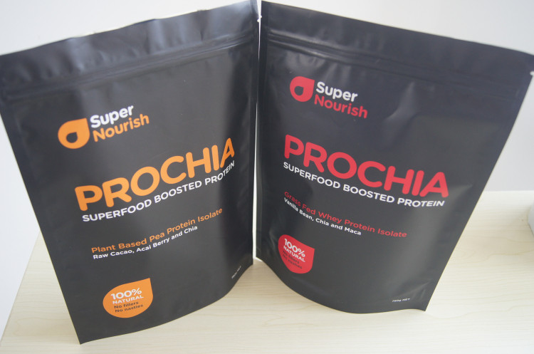 Ziplock Stand Up Aluminium Foil Foil Pouch Packaging Untuk Teh / Kopi / Cairan