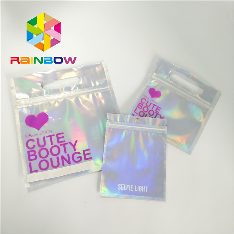 Tas Kemasan Bikini Plastik Tahan Air Sentuhan Lembut Pakaian Renang Recycle Zip Lock Bags