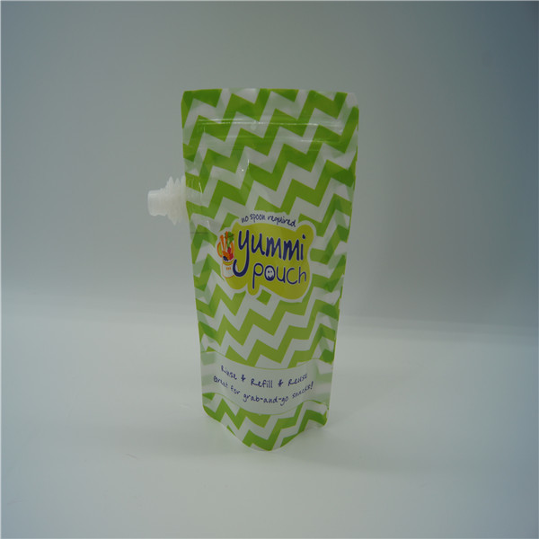 5oz Reusable Makanan Bayi Kantong Plastik Kemasan Disetujui FDA